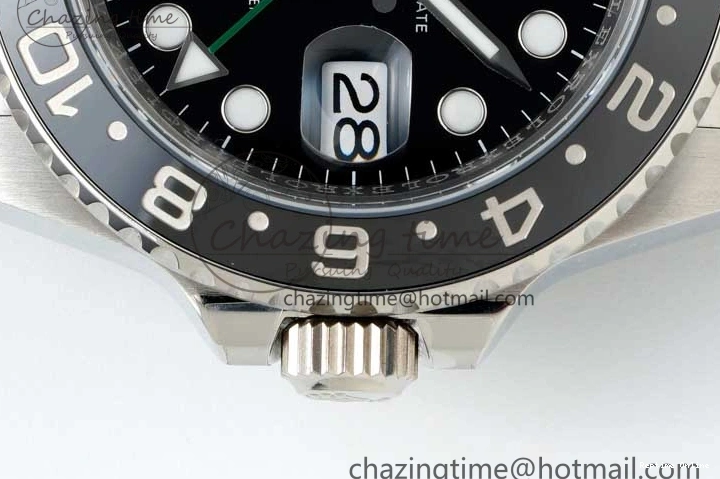 0114 GMT-Master II 116710 LN Black Ceramic 904L Steel NTF 1:1 Best Edition on Oyster Strap VR3186 CHS WaterResistant 2300